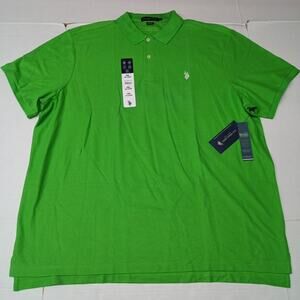 U.S. Polo Assn. Performance Polo Shirt Men's Size 3XL Green
